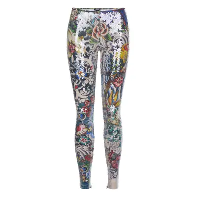 Dsquared - Legginsy i Rajstopy Wielokolorowy