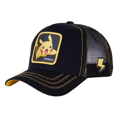 Capslab Freegun Pokemon Pikachu Cap Czapki z daszkiem Czarny