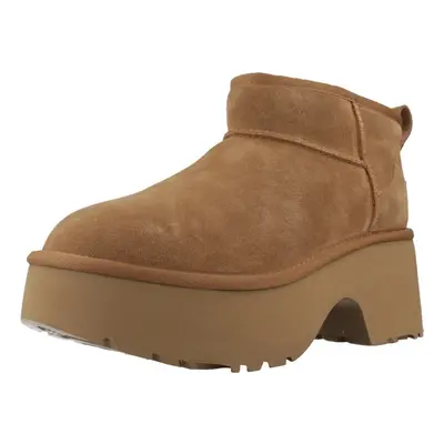 UGG CLASSIC ULTRA MINI NEW H Kozaki i kalosze Brązowy