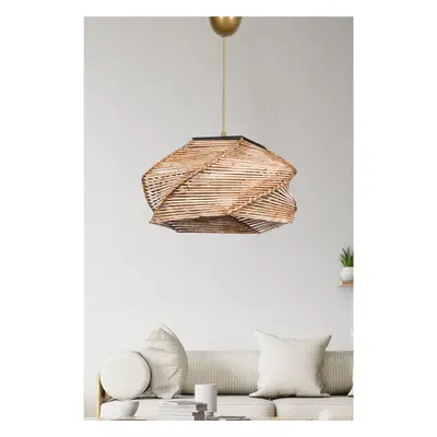 Opviq Chandelier - Pentagone Lampy wiszące, lampy sufitowe Beżowy