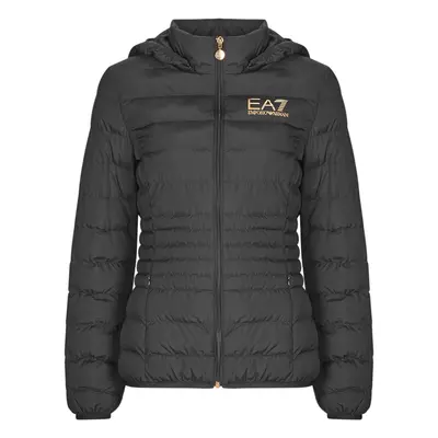 Emporio Armani EA7 CORE LADY BOMBER JKT Kurtki pikowane Czarny