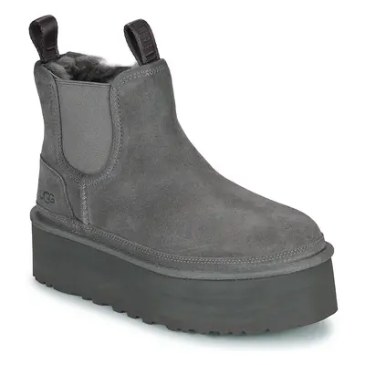 UGG NEUMEL PLATFORM CHELSEA Buty Szary