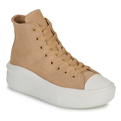 Converse CHUCK TAYLOR ALL STAR MOVE PLATFORM COLORFUL SUEDE Buty Beżowy