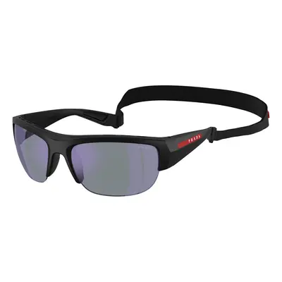 Prada Occhiali da Sole Linea Rossa PSA01S 1BO10J con Laccio okulary przeciwsłoneczne Czarny