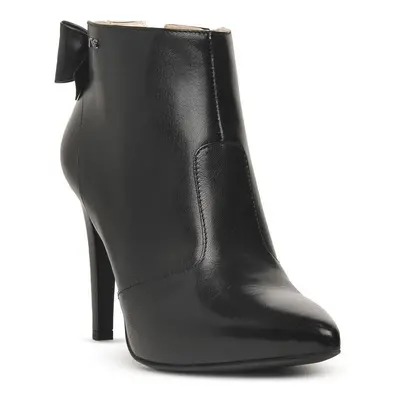 NeroGiardini NERO GIARDINI NAPPA PANDORA NERO Low boots Czarny