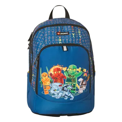 Lego Ninjago Base School Backpack Plecaki Niebieski