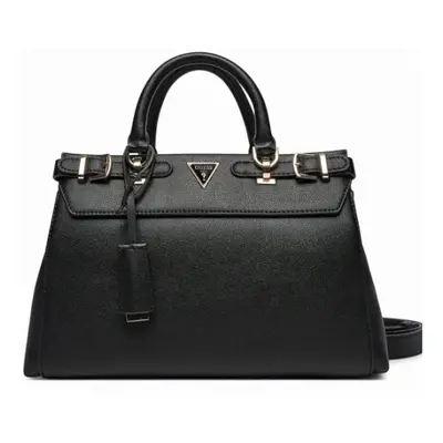 Guess ECO ALI LUXURYSATCHEL Torby Czarny