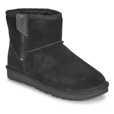 UGG CLASSIC MINI BAILEY ZIP Buty Czarny