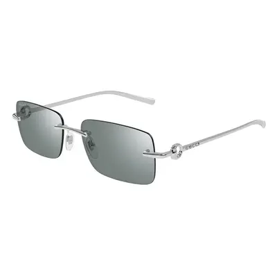 Gucci Occhiali da Sole GG1703S okulary przeciwsłoneczne Srebrny