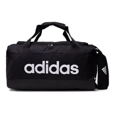 adidas LINEAR DUFFEL Torby sportowe Czarny