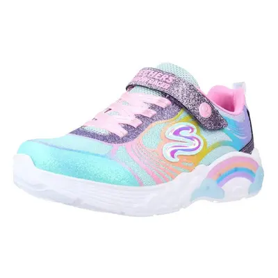 Skechers RAINBOW RACER-NOVA BLITZ Trampki Dziecko Niebieski