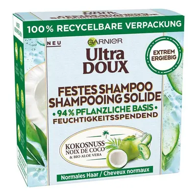 Garnier Solid Coconut and Aloe Vera Biozid Ultra Doux Shampoo Szampony Inny