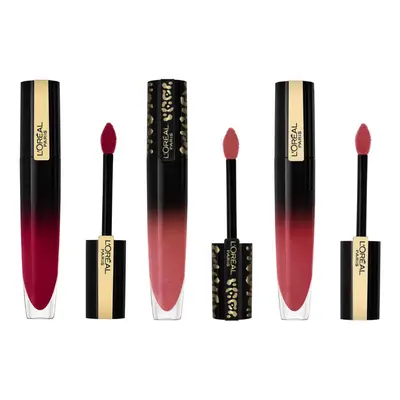 L'oréal Set of Liquid Lipsticks Laqué Signature - Be Succ Pomadki Inny