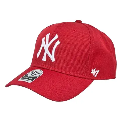 '47 Brand New York Yankees MVP Cap Czapki z daszkiem Czerwony