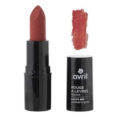 Avril Organic Certified Lipstick - Jaspe Rouge Pomadki Czerwony