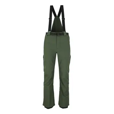 Peak Mountain Pantalon de ski softshell homme CANDALO Spodnie Kaki