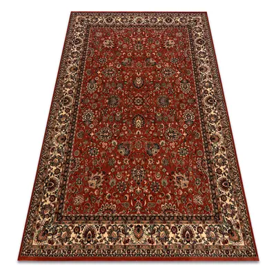 Rugsx Dywan wełniany KASHQAI 200 ornament bordo Dywany Bordeaux