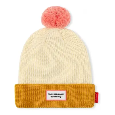 Hello Hossy Color Block Dads Beanie - Camel Czapki z daszkiem Brązowy