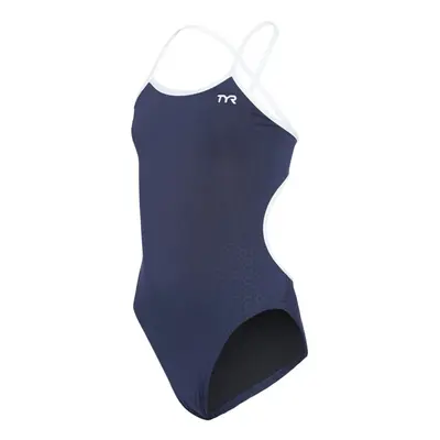 Damski strój kąpielowy tyr hexa trinityfit navy/white m - uk34