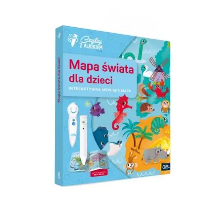 Mapa świata dla dzieci 4+ ALBI