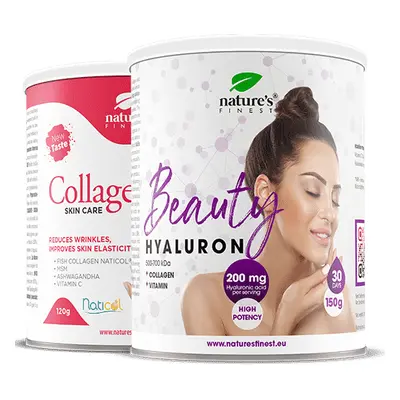 Beauty Hyaluron + Collagen pielęgnacja skóry | - 50% | kwas hialuronowy | napoje anty-zmarszczko