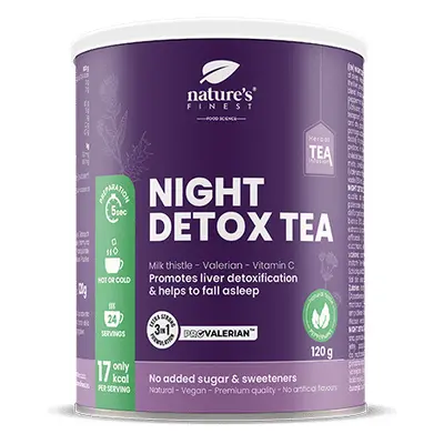 Night Detox Tea | Herbata na sen | Funkcjonalna herbata | Mieszanka oczyszczająca | ProValerian™