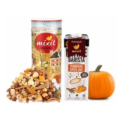 Jesienny zestaw: Złocista jesień + Pumpkin Spice Oat - napój owsiany