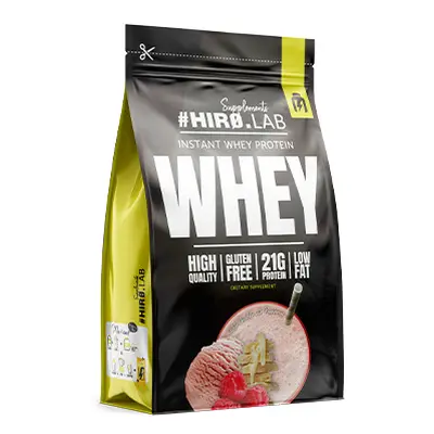 HIRO.LAB Instant Whey Protein - 750g - White Chocolate Raspberry - Odżywki białkowe