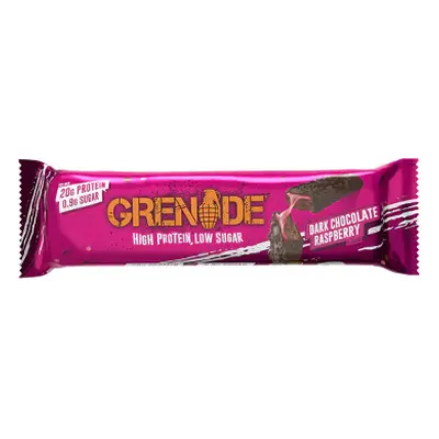 Grenade Protein Bar - 60g baton proteinowy - DARK CHOCOLATE RASPBERRY