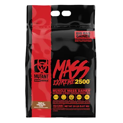 MUTANT Mutant Mass XXXtreme - 9070g - Triple Chocolate - Odżywki na masę ( Gainery )