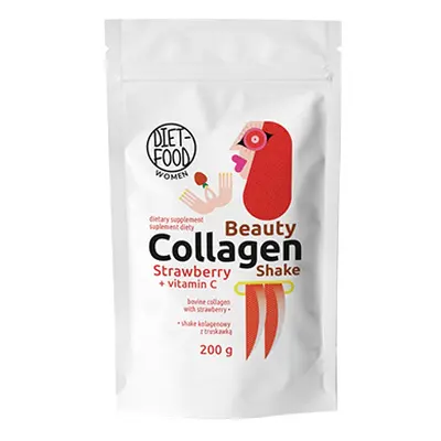 DIET FOOD - Beauty Collagen Shake - 200g - Strawberry