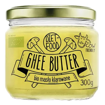 DIET FOOD - Bio Ghee - Masło Klarowane - 300g