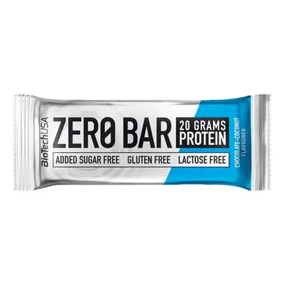 BioTech USA Baton Zero Bar - 50g - Chocolate Coconut - Odżywki białkowe