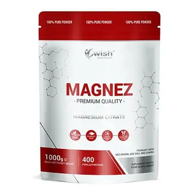 WISH Pharmaceutical Cytrynian Magnezu - 1000g