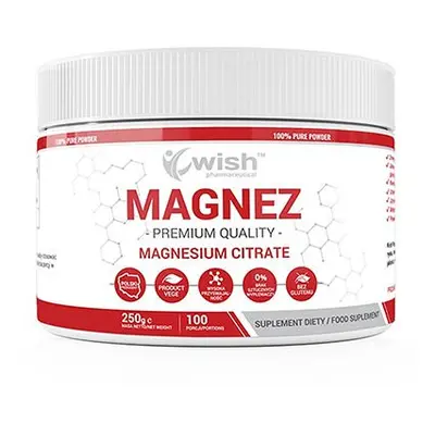 WISH Pharmaceutical Cytrynian Magnezu - 250g