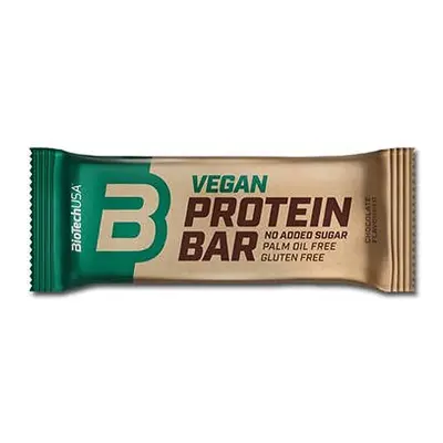 BioTech USA Baton Białkowy Vegan Protein Bar - 50g - Chocolate - Wyprzedaże