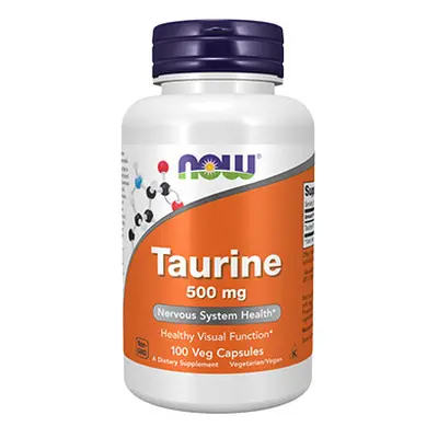 NOW Taurine 500mg - 100vcaps