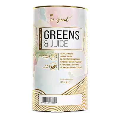 FITNESS AUTHORITY - So Good Greens & Juice - 360g - Lemon