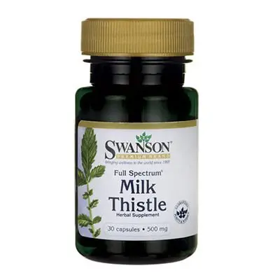 SWANSON Full Spectrum Milk Thistle 500mg - 30caps