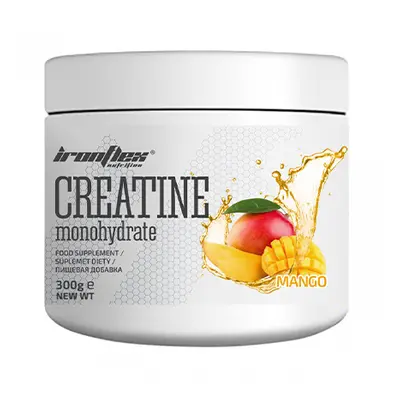 IRONFLEX Creatine Monohydrate - 300g - Monohydrat Kreatyny - Mango - Kreatyny