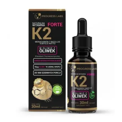 PROGRESS LABS Vitamin K2 Mk-7 Forte - 30ml