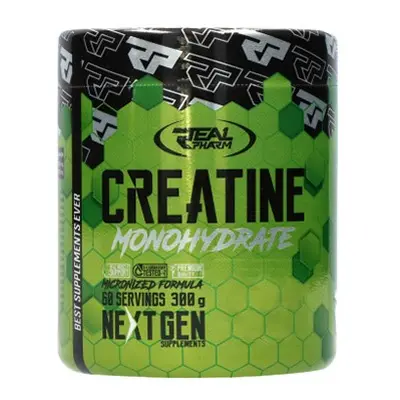 REAL PHARM Creatine Monohydrate - 300g - Grapefruit - Kreatyny