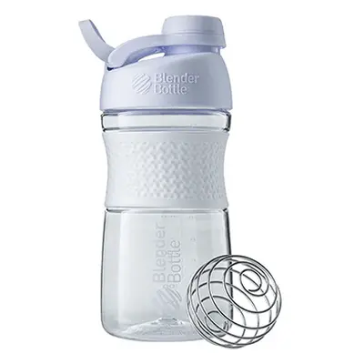 BLENDER BOTTLE - Sportmixer Twist - 500ml - Clear/White