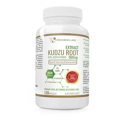 PROGRESS LABS Kudzu Root Extract 500mg - 120caps