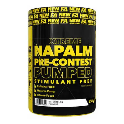 FITNESS AUTHORITY Napalm Pre-Contest Pumped Stimulant Free - 350g - Watermelon - Odżywki około t