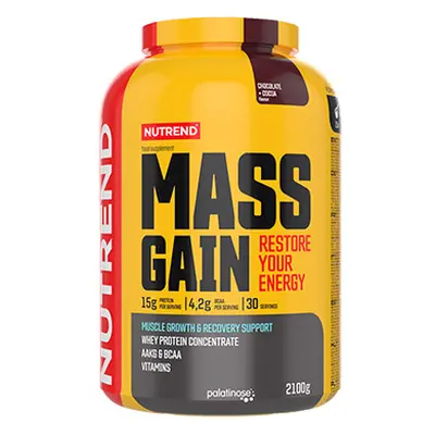 NUTREND Mass Gain - 2100g - Chocolate + Cocoa