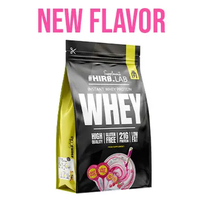 HIRO.LAB Instant Whey Protein - 750g - Milk Raspberry Lollipop - Odżywki białkowe