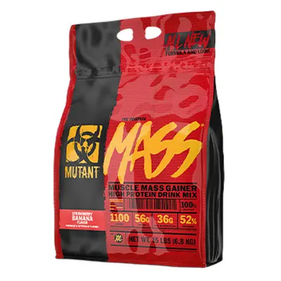 MUTANT Mutant Mass - 6800g - Strawbery Banana - Odżywki na masę ( Gainery )