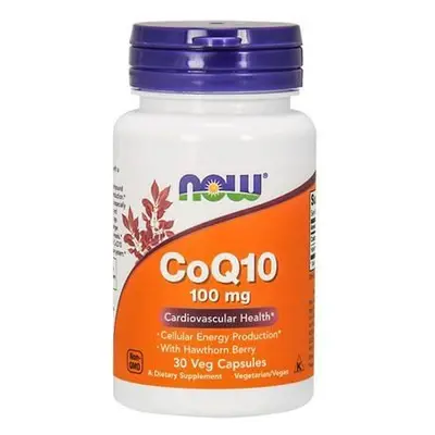 NOW CoQ10 ( Koenzym Q10 ) 100mg - 30vegcaps