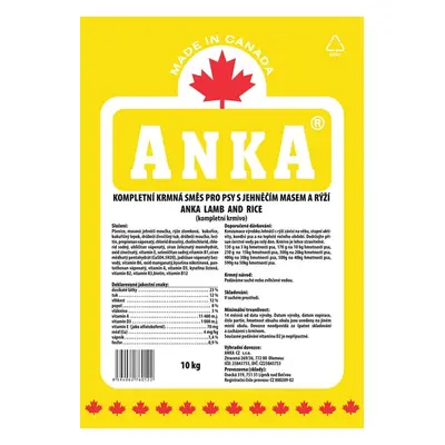 Anka Dog Lamb and Rice